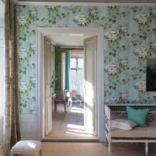 Designers Guild Floreale Wallpaper - Gaudion Furniture