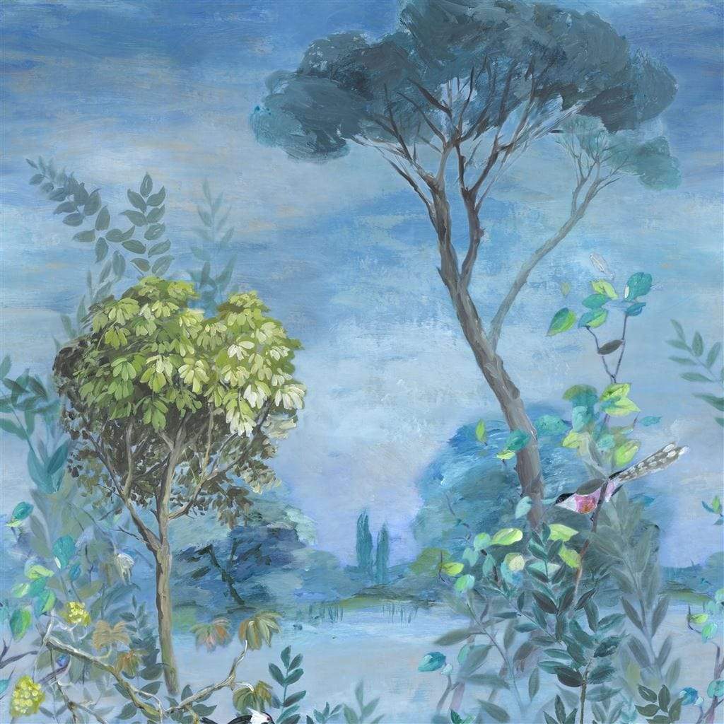 Designers Guild Giardino Segreto Scene 1 & 2 Wallpaper Panel - Gaudion Furniture