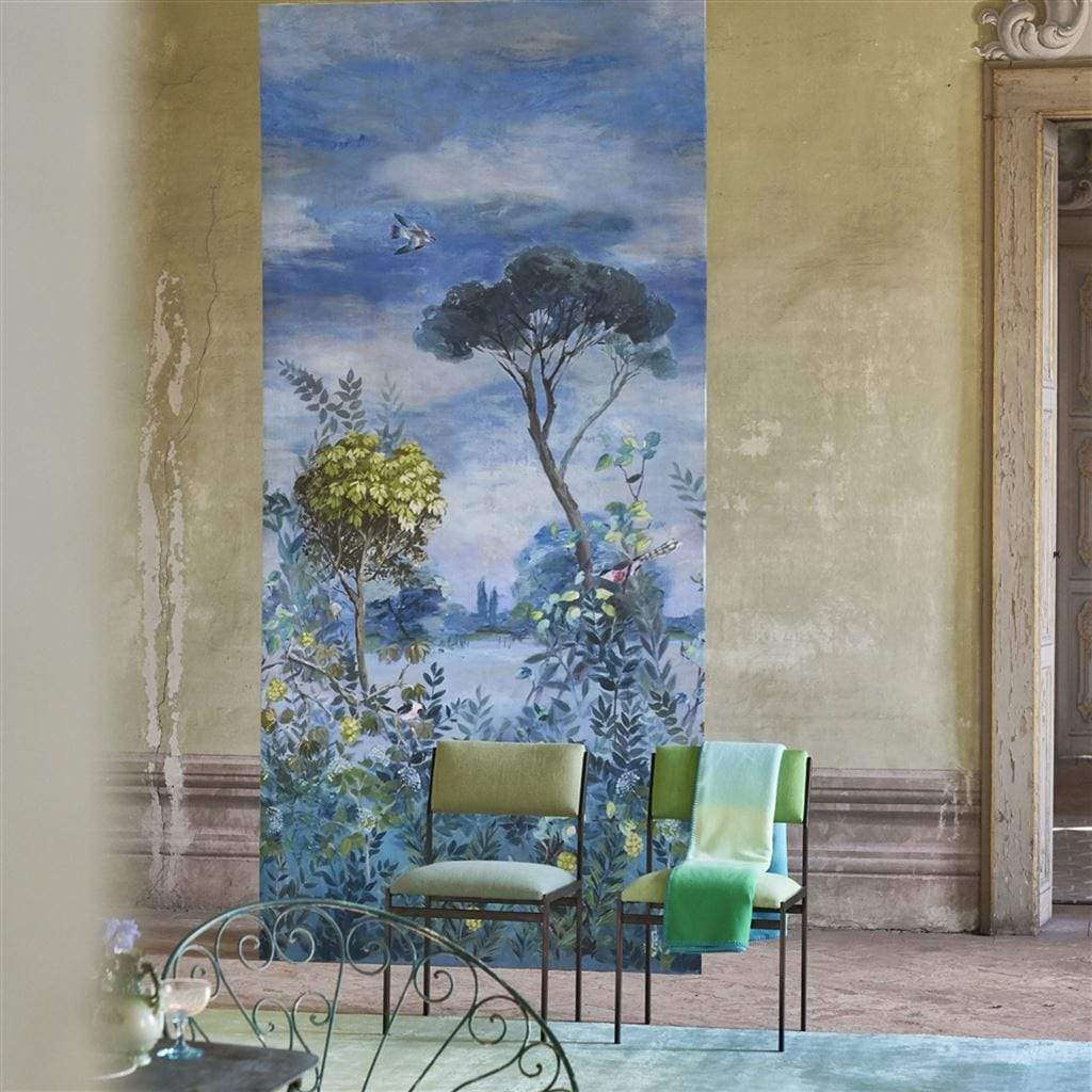 Designers Guild Giardino Segreto Scene 1 & 2 Wallpaper Panel - Gaudion Furniture