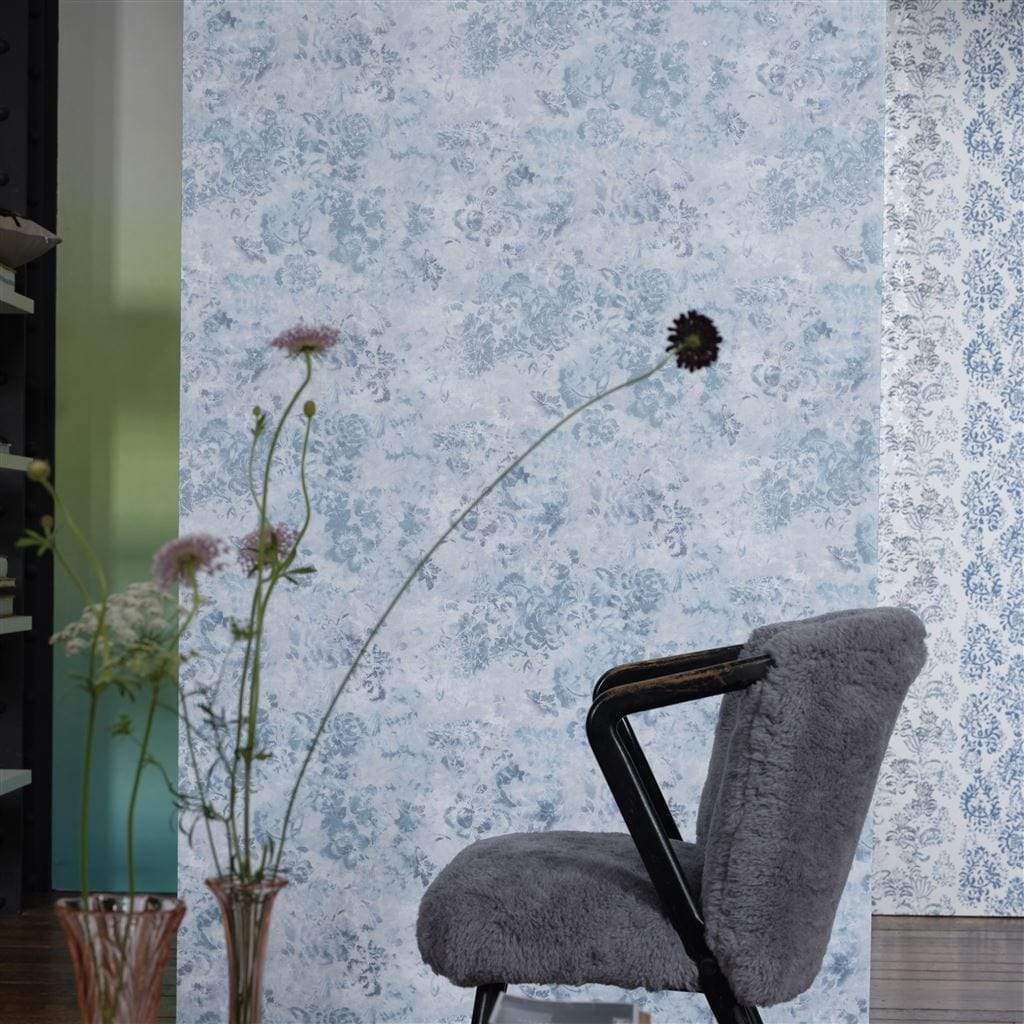 Designers Guild Kasavu Wallpaper 5 Colours - Gaudion Furniture