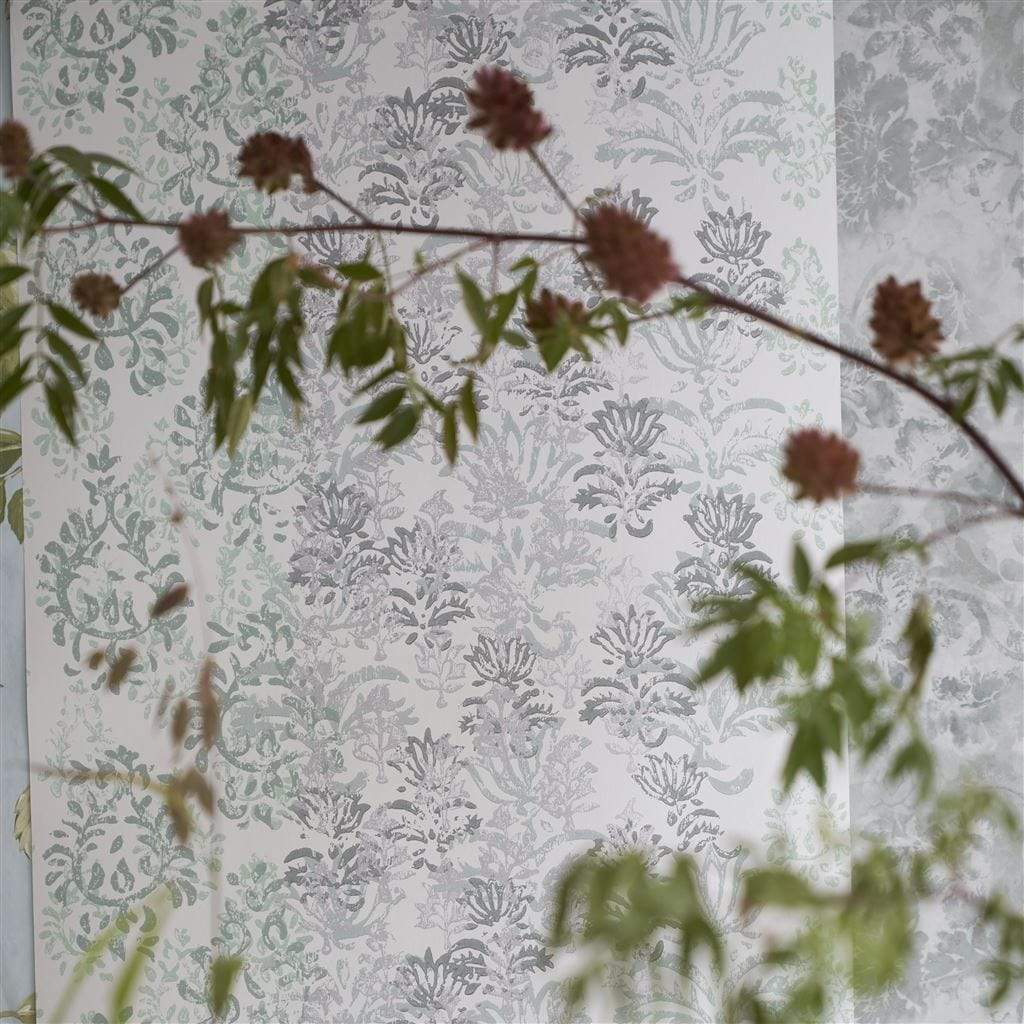Designers Guild Kasavu Wallpaper 5 Colours - Gaudion Furniture