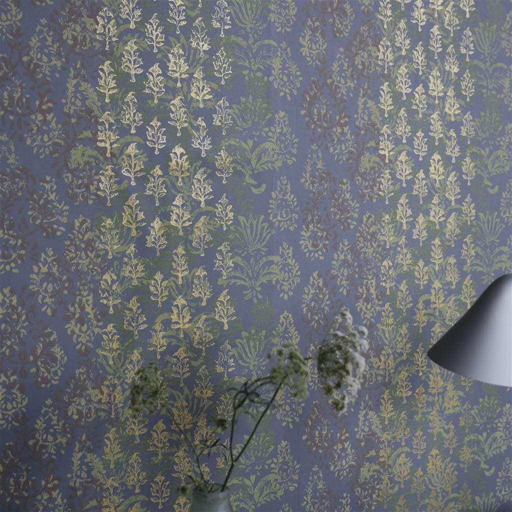 Designers Guild Kasavu Wallpaper 5 Colours - Gaudion Furniture