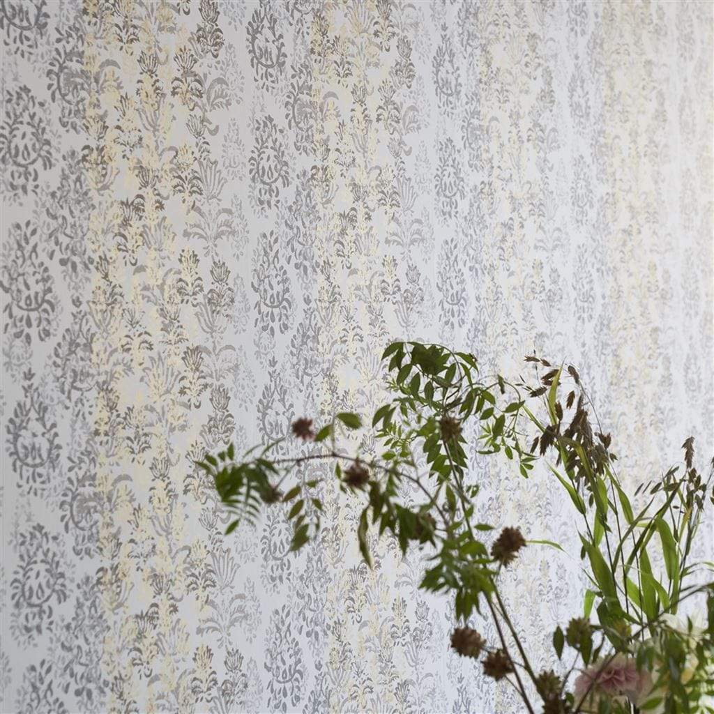 Designers Guild Kasavu Wallpaper 5 Colours - Gaudion Furniture