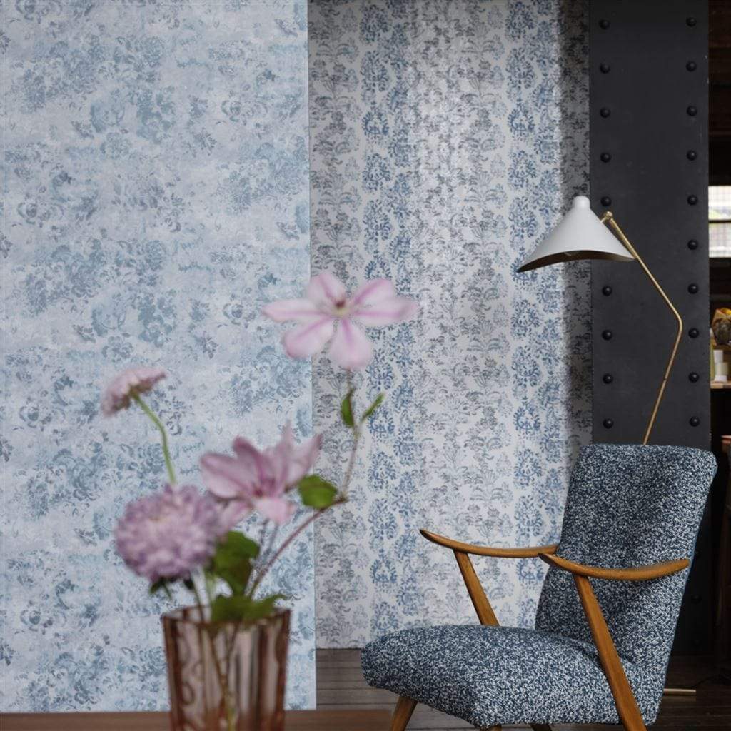 Designers Guild Kasavu Wallpaper 5 Colours - Gaudion Furniture