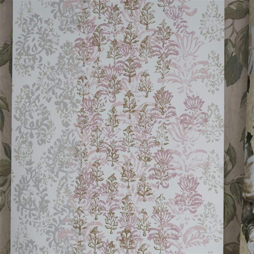 Designers Guild Kasavu Wallpaper 5 Colours - Gaudion Furniture