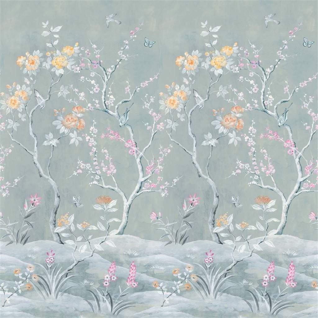 Designers Guild Manohari Blossom Wallpaper Panel - Gaudion Furniture