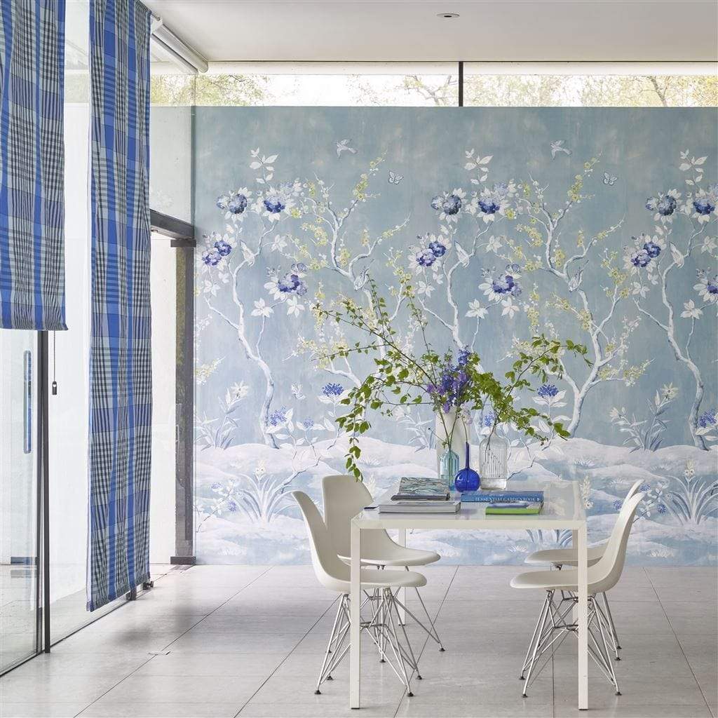 Designers Guild Manohari Delft Wallpaper Panel - Gaudion Furniture