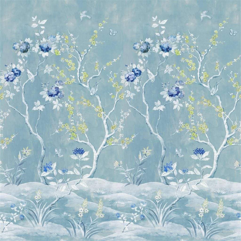 Designers Guild Manohari Delft Wallpaper Panel - Gaudion Furniture