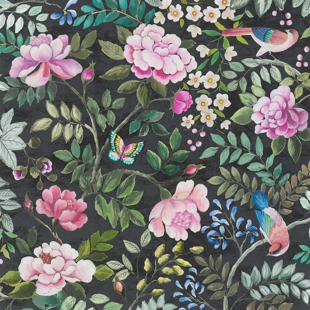 Designers Guild Porcelaine De Chine Wallpaper 8 Colours - Gaudion Furniture