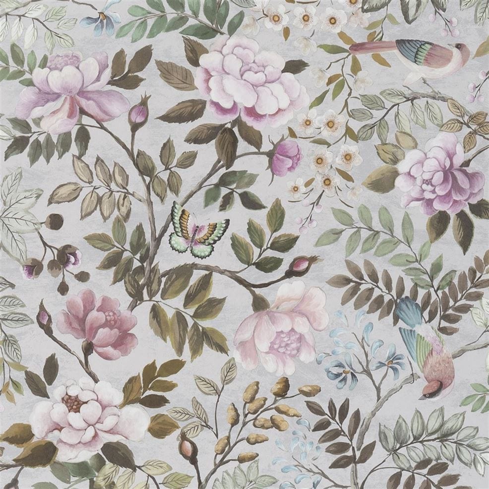 Designers Guild Porcelaine De Chine Wallpaper 8 Colours - Gaudion Furniture