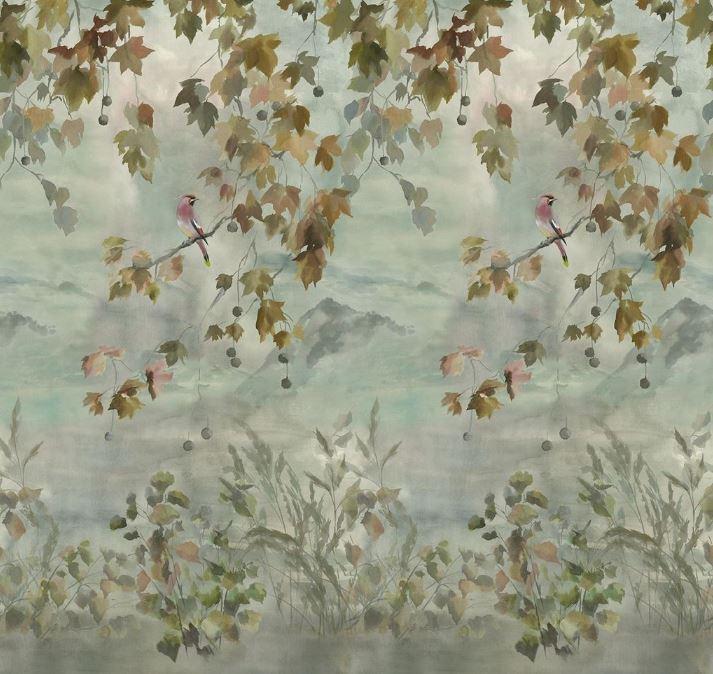 Scene 2 Miyako Dove Wallpaper Designers Guild Miyako Scene 2 Dove Wallpaper