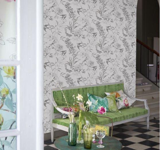 Designers Guild Sibylla Garden Wallpaper 2 Colours