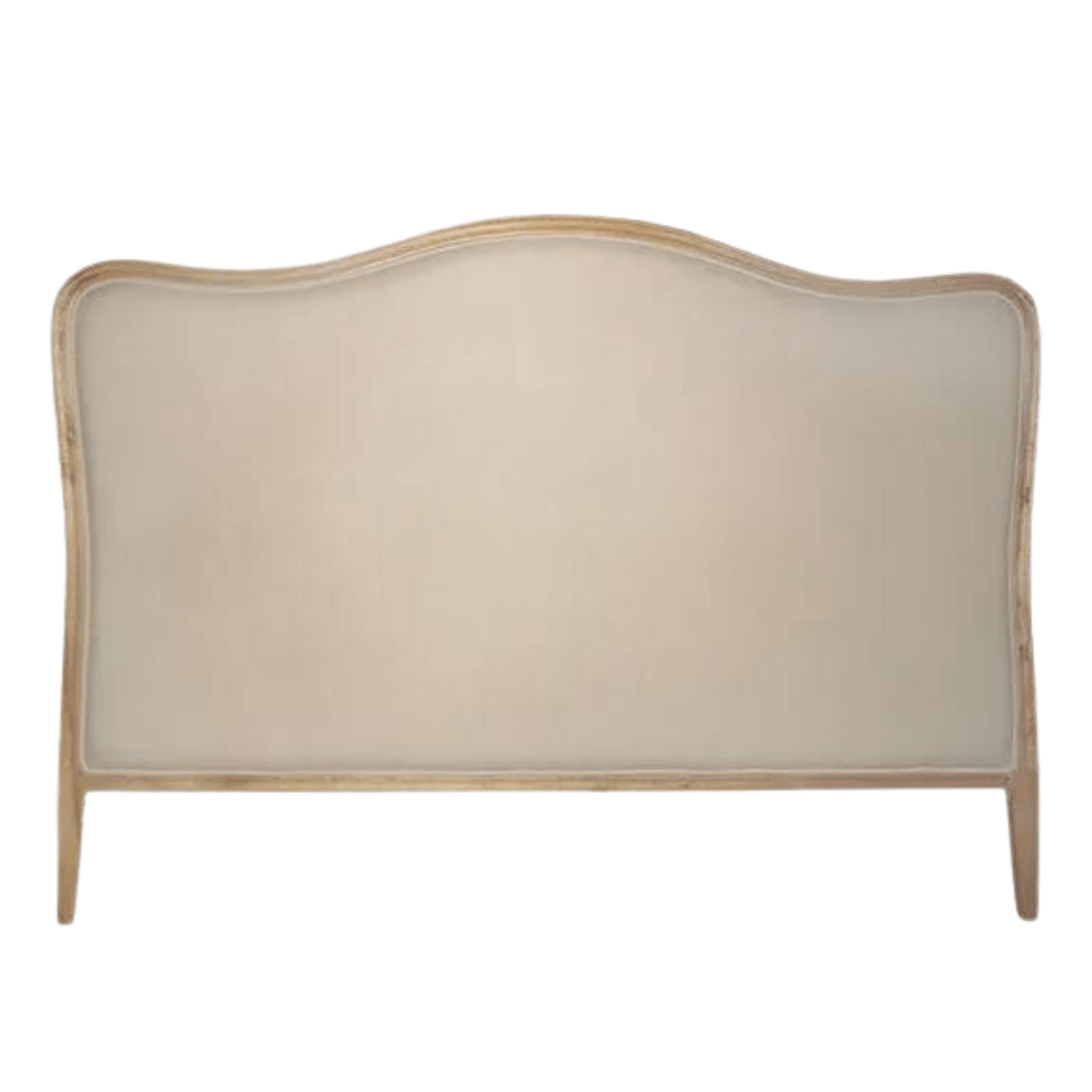 French Provincial Linen Bedhead - Gaudion Furniture