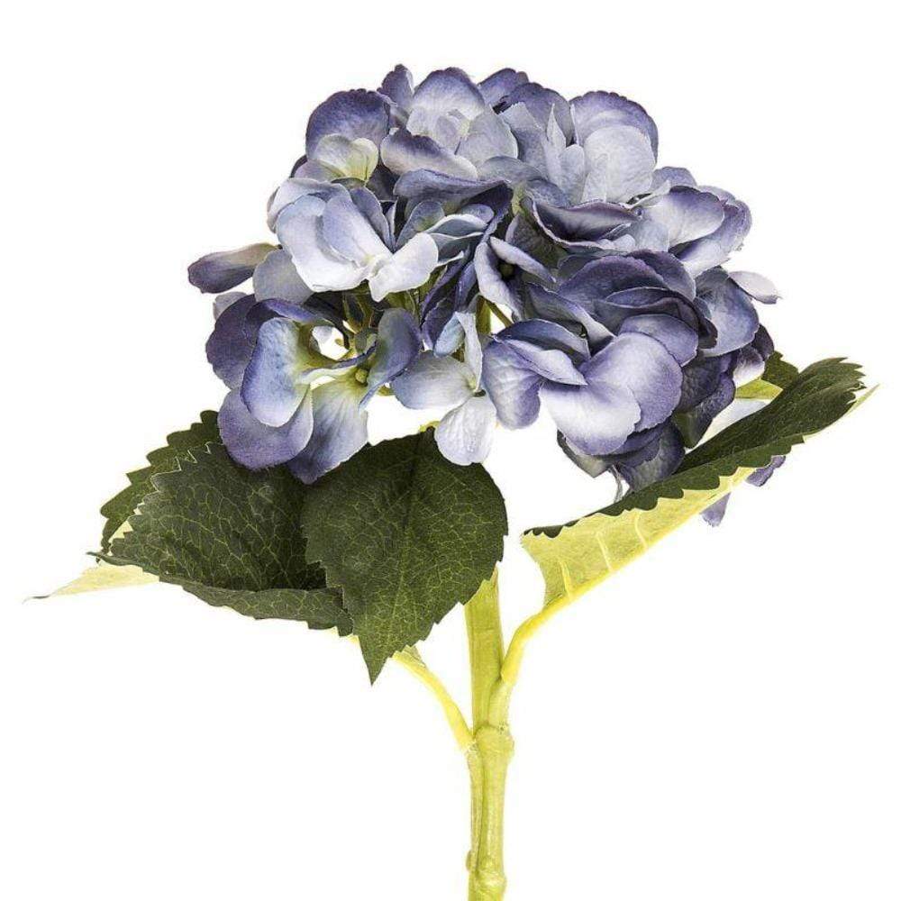 Gaudion Furniture Artificial Flowers 1 x Hydragena Blue Hydrangea Blue