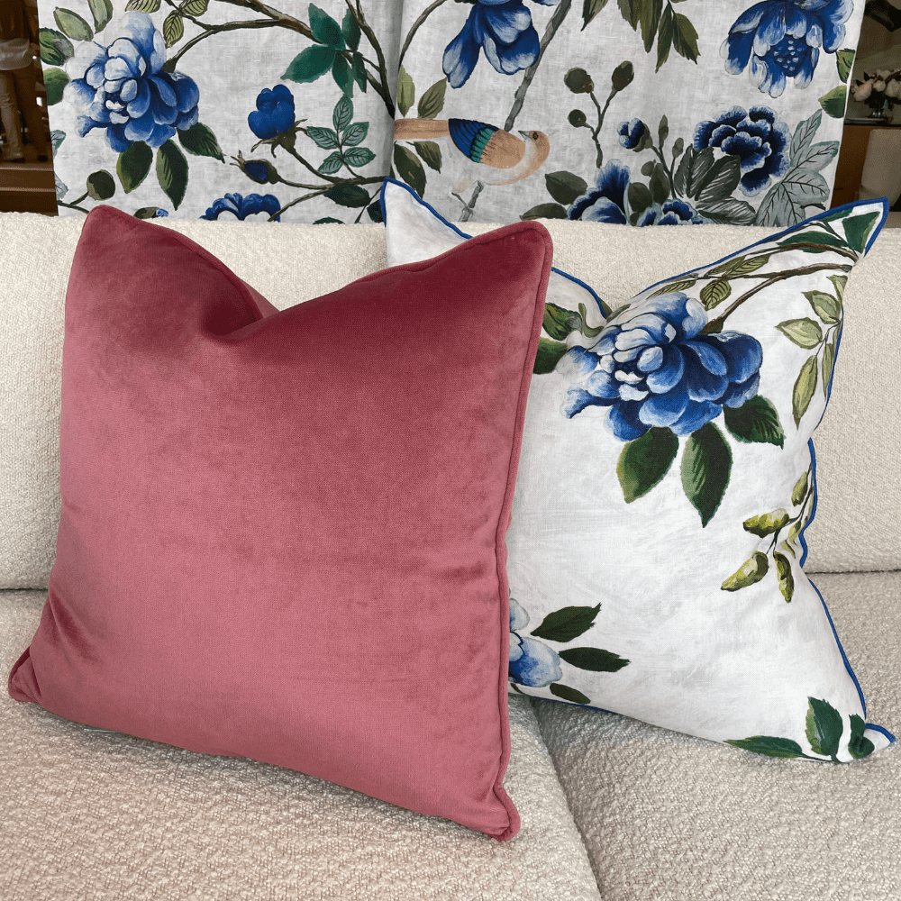 Gaudion Furniture CUSHION Luxe Velvet Cushion Pink Rose