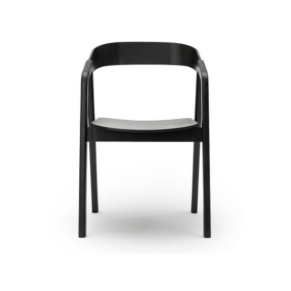 Gaudion Furniture Dining Chair 1 x Chair Valby Black Valby Black Dining Chairs Black & Natural