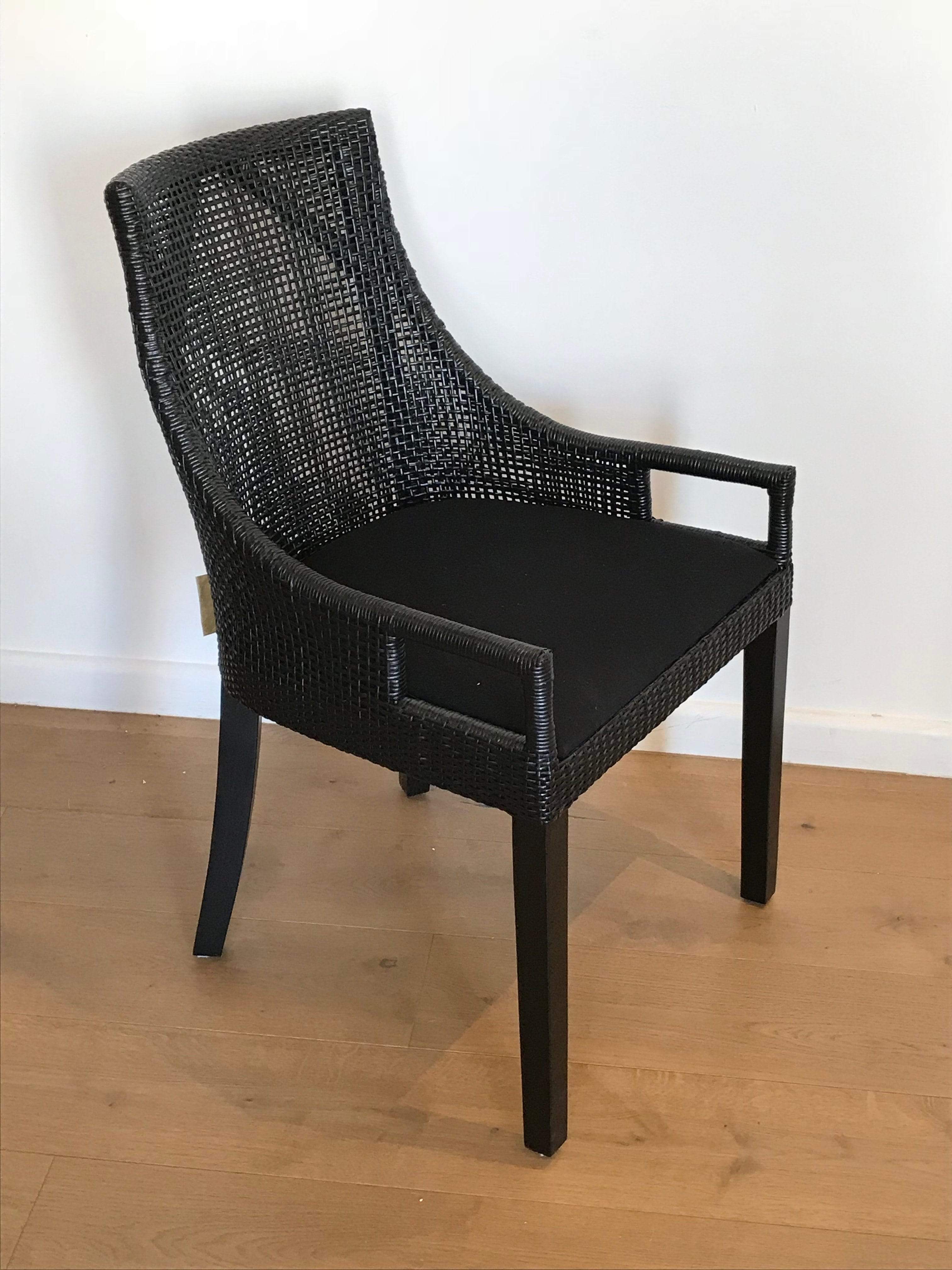Gaudion Furniture Dining Chairs 1 x Black Avoca Chair Avoca Dining Chairs 3 Colours
