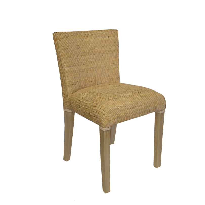 Amalfi Cane Dining Chairs Short Back Natural