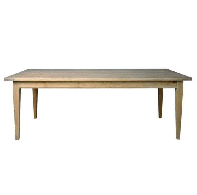 Gaudion Furniture Dining Table Tapered Leg Extendable Dining Table In Stock