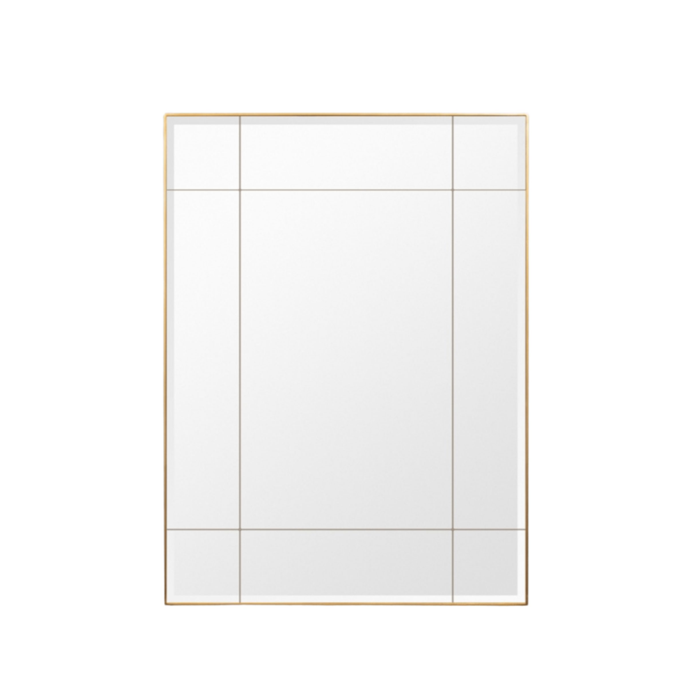 Gaudion Furniture Mirrors 1 x Paris Mirror Brass Paris Mirror Brass