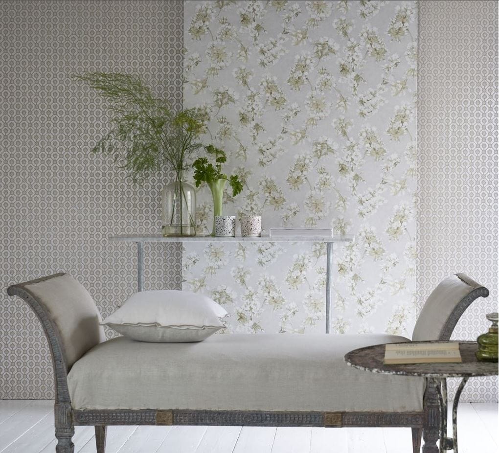 Designers Guild Fleur D Assam Wallpaper Pearl Gaudion Furniture