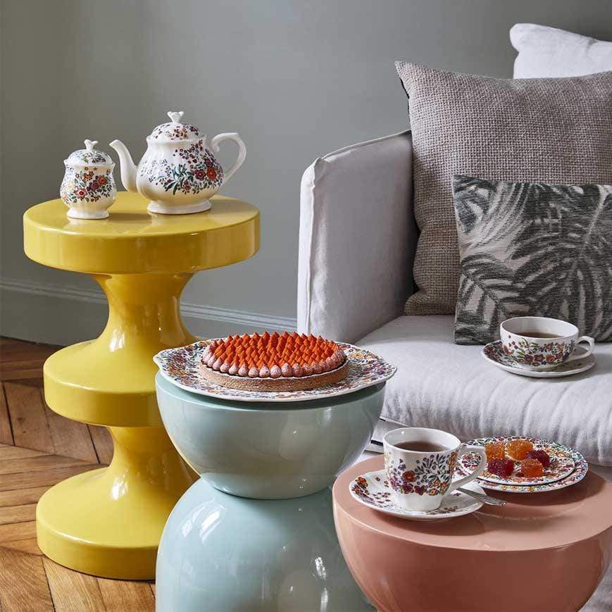 Gien Poesie Cake Plate - Gaudion Furniture