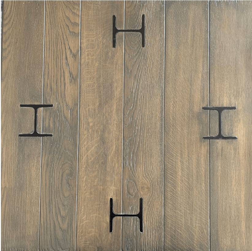H Oak Coffee Table - Gaudion Furniture