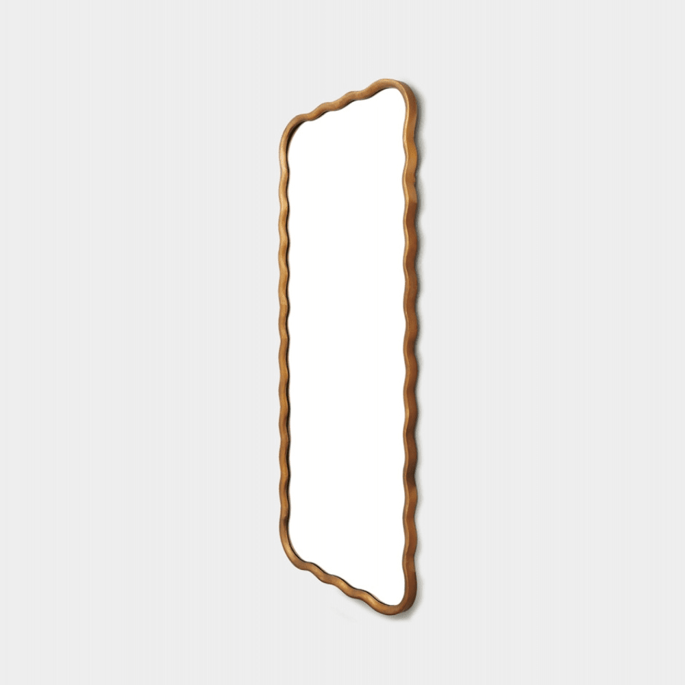 Jemima Gold Floor Mirror - Gaudion Furniture