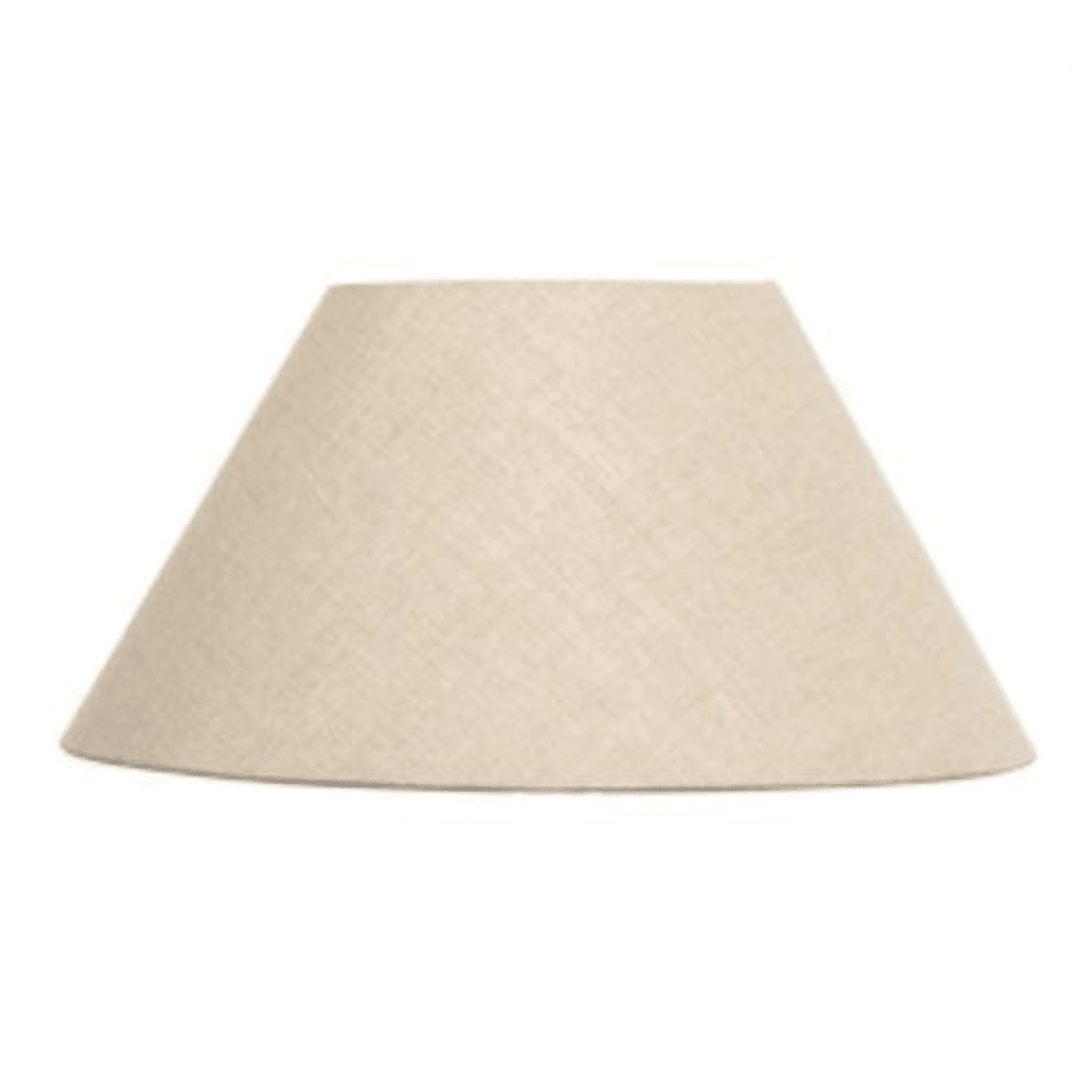 Lamp Shade Empire Natural Linen 35cm - Gaudion Furniture