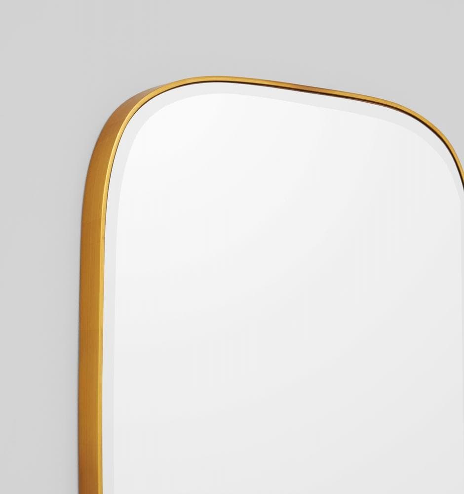Martha Brass Mirror Large - Gaudion Furniture