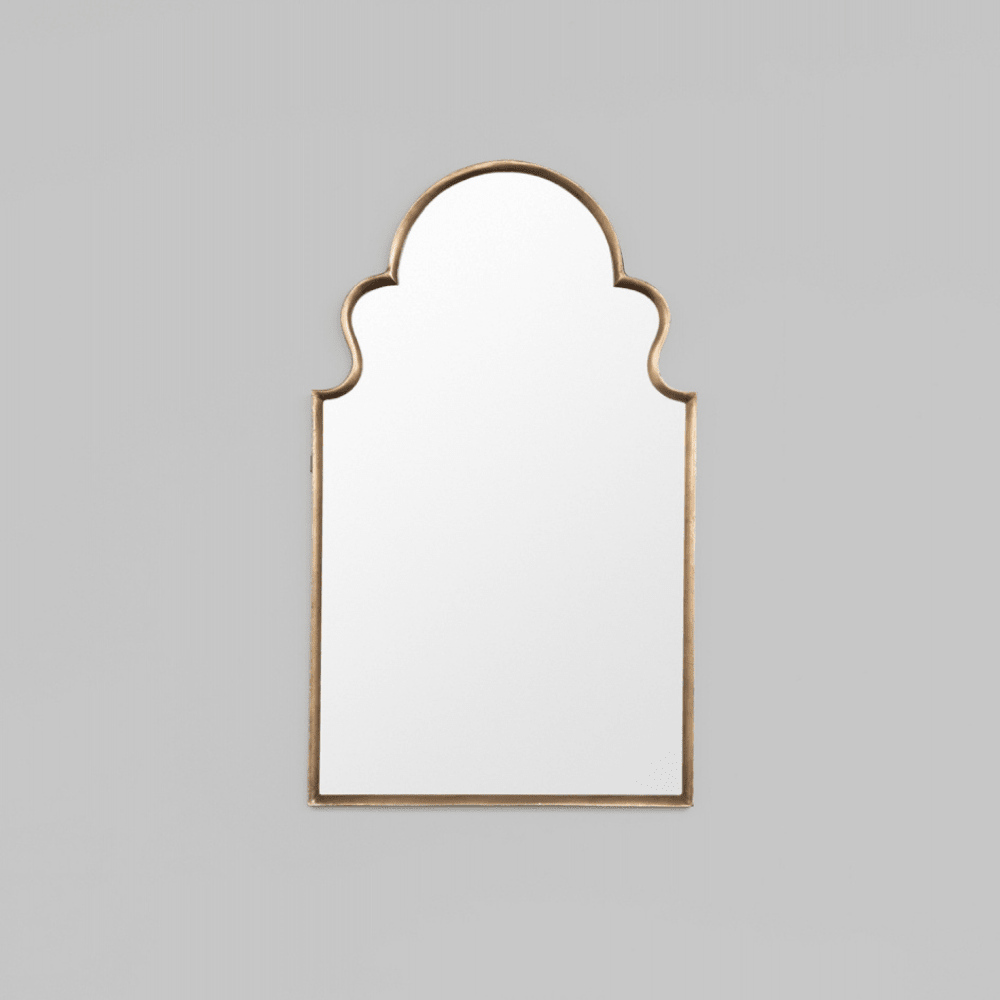 Melba Brass Mirror - Gaudion Furniture