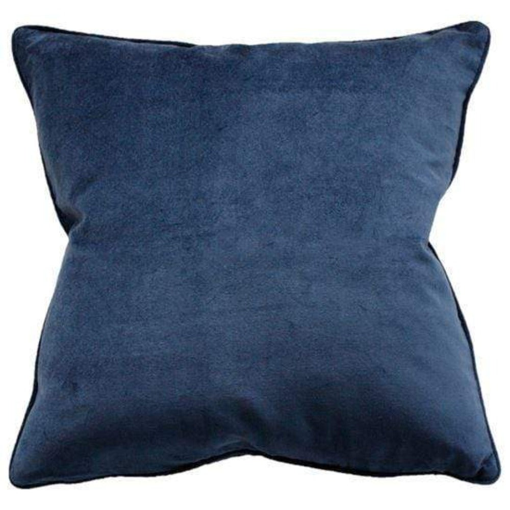 Mulberi Cushions 1 x Blue Monty Cushion Monty Velvet Cushion 6 Colours
