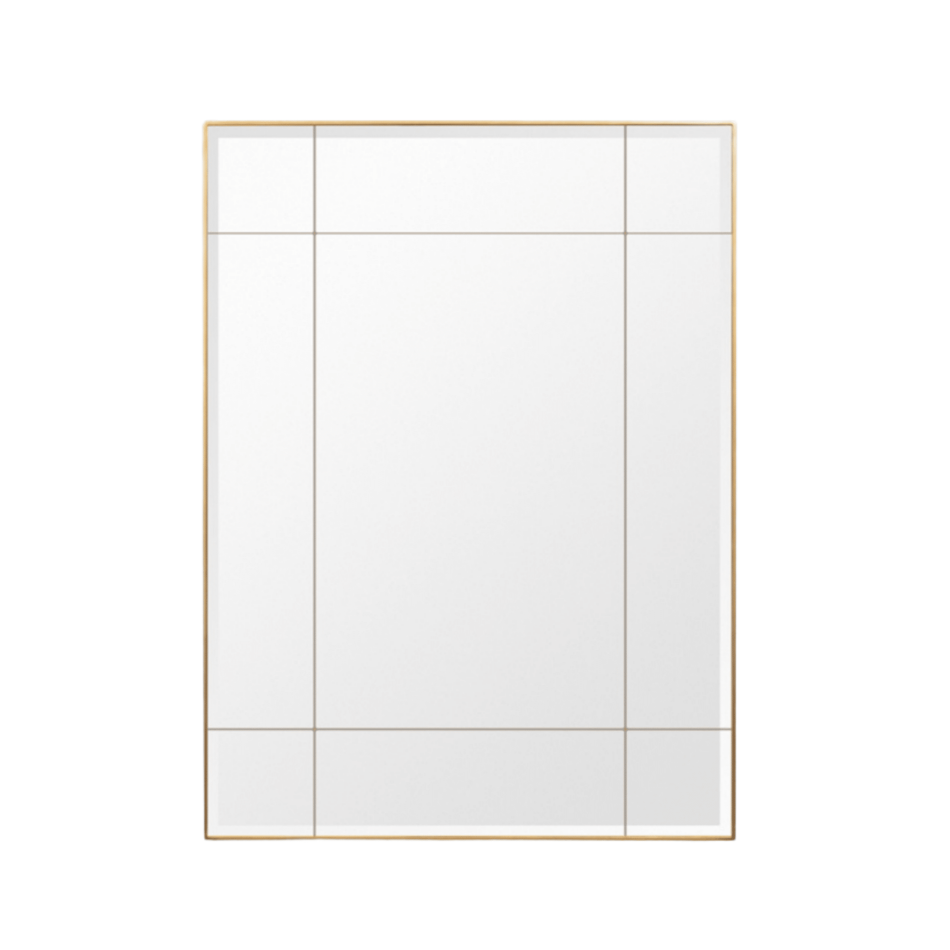 Paris Mirror with Gold Leaf Frame - Gaudion Furniture
