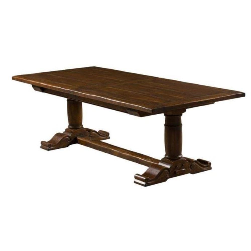 Pedestal Extendable Dining Table - Gaudion Furniture