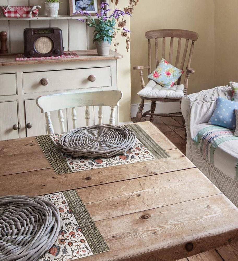 Placemat Bohemian White - Gaudion Furniture