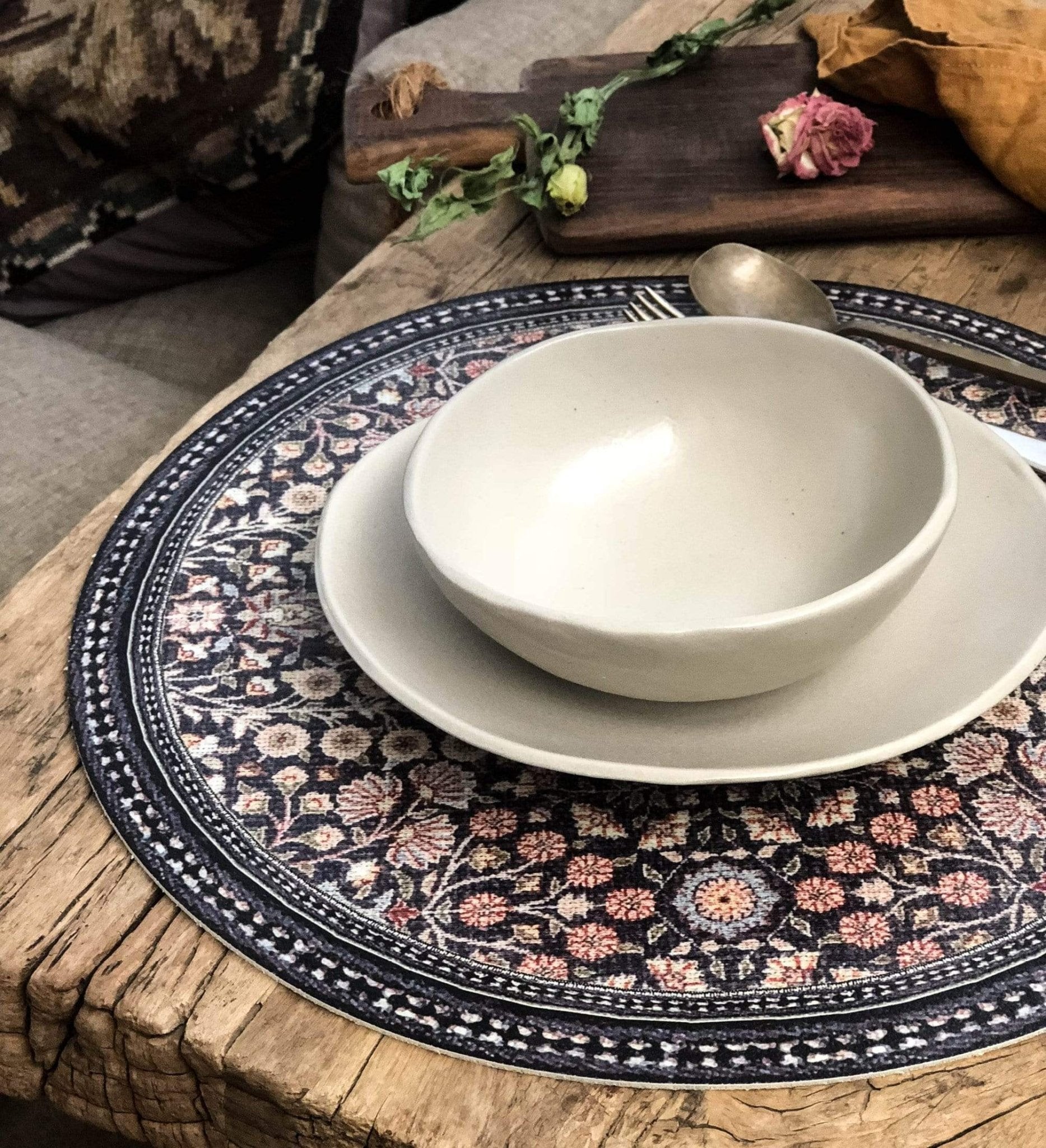 Placemat Round Bohemian Spring - Gaudion Furniture