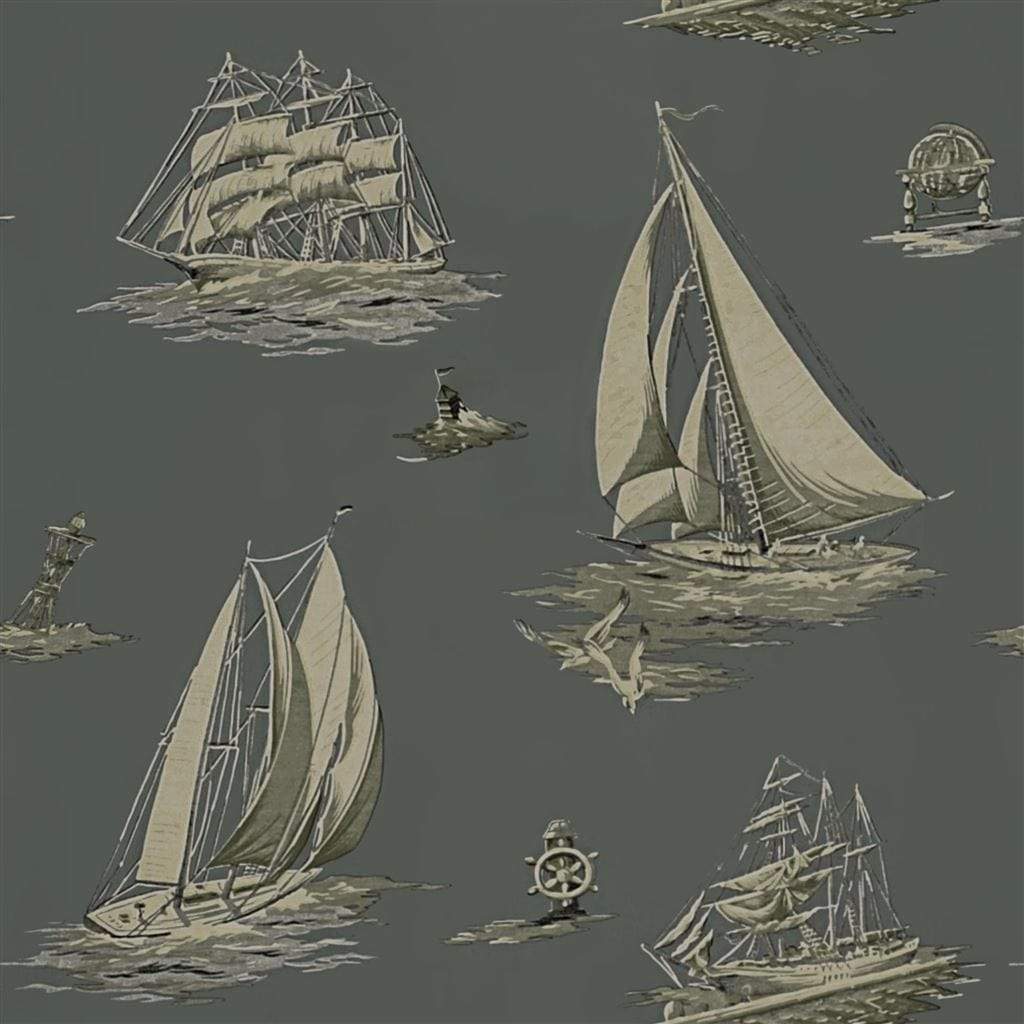 Ralph Lauren Down Easter Wallpaper 3 Colours - Gaudion Furniture