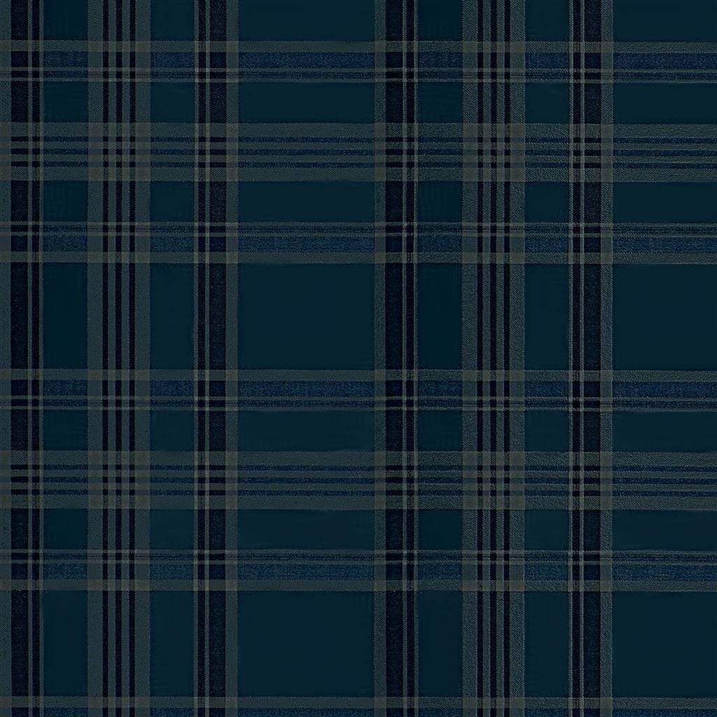 Ralph LaurenIndigo Deer Path Trail Plaid Wallpaper Roll Ralph Lauren Deer Path Trail Plaid Wallpaper