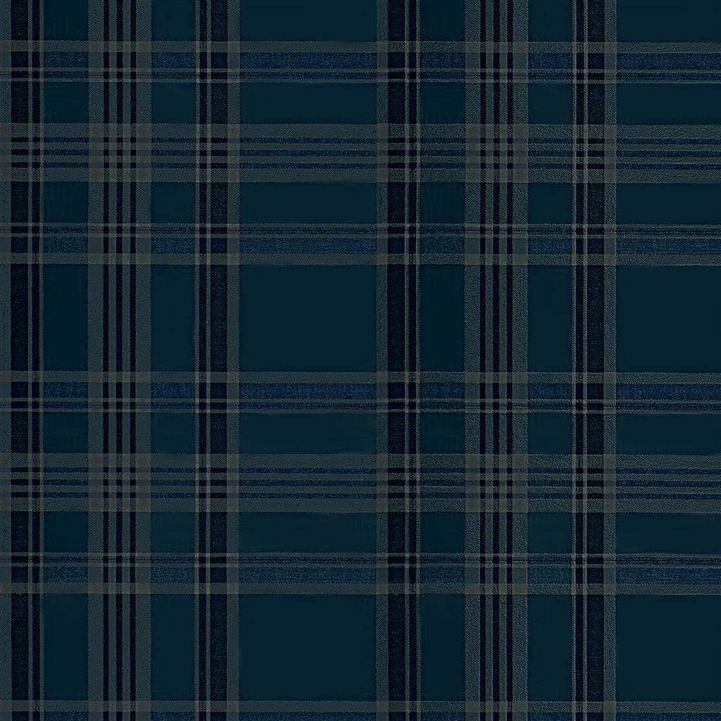 Ralph LaurenIndigo Deer Path Trail Plaid Wallpaper Roll Ralph Lauren Deer Path Trail Plaid Wallpaper