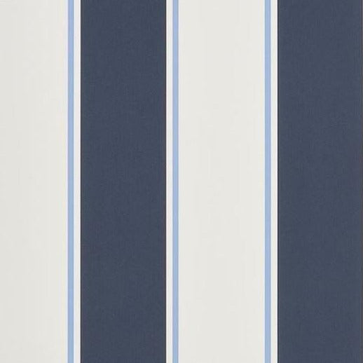 Midnight  PRL703/03 Mapleton Wallpaper Roll Ralph Lauren Mapleton Stripe Wallpaper 8 Colours