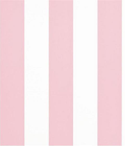 Pink & White Spalding Stripe Wallpaper Roll Ralph Lauren Spalding Stripe Wallpaper 14 Colours