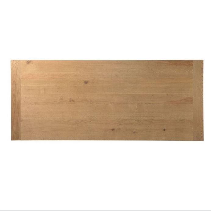 Tapered Leg Oak Dining Table - Gaudion Furniture