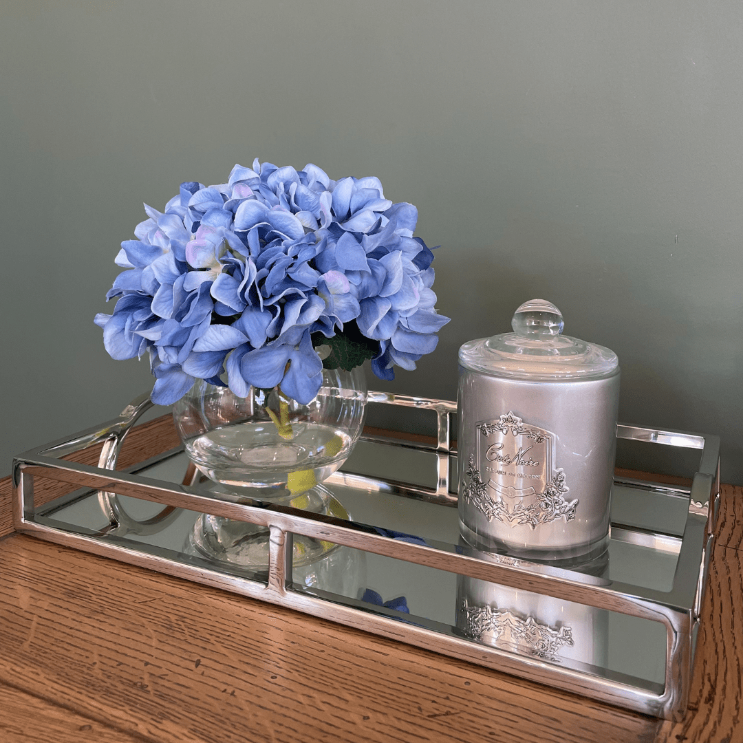 Tray Mirror Silver Rectangle Large & Medium - Gaudion Furniture