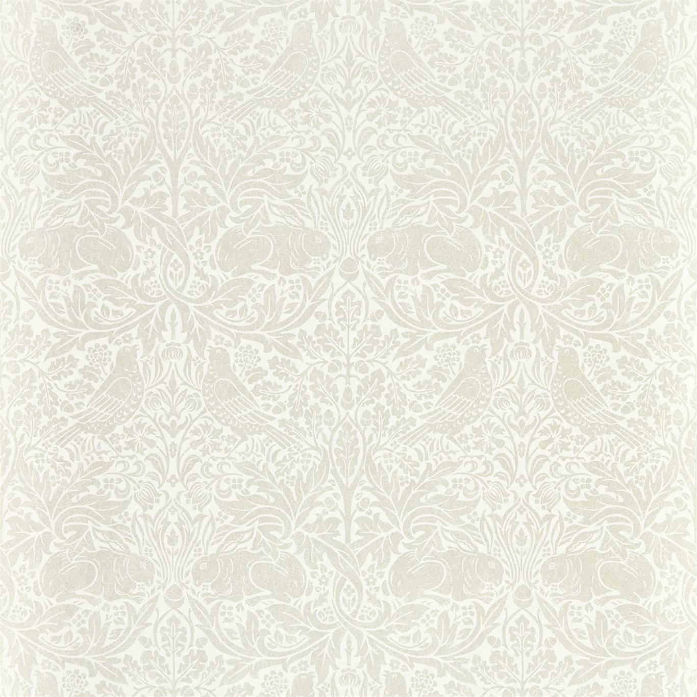 Morris & Co White Clover Pure Brer Rabbit Wallpaper William Morris Pure Brer Rabbit Wallpaper 