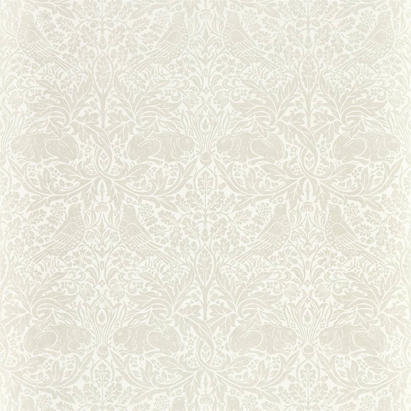 Morris & Co White Clover Pure Brer Rabbit Wallpaper William Morris Pure Brer Rabbit Wallpaper 